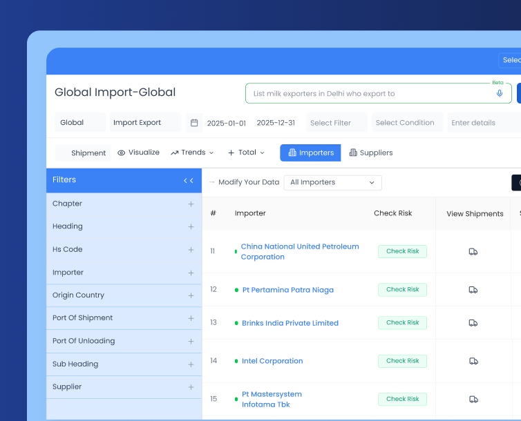 Trade Intelligence Platform