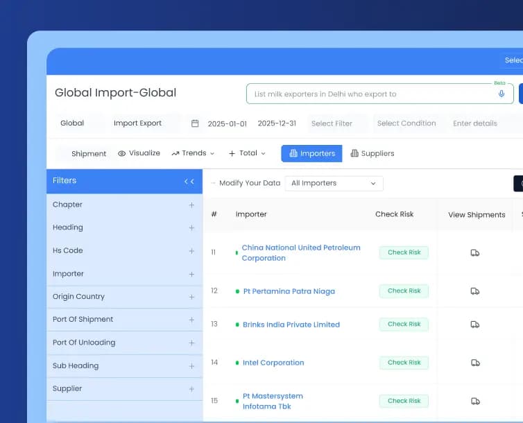 Trade Intelligence Platform